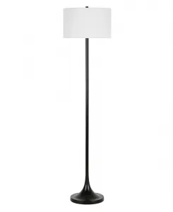 Напольная лампа «Жозефина» Hudson & Canal, Blackened Bronze