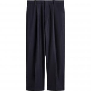 COS Мужские повседневные брюки, темно-синие, прямого кроя