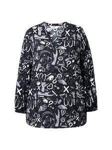 Черная блузка Angel of Style