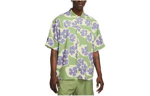 Футболка мужская зеленая желтая Nike