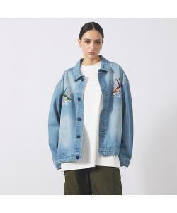 Тибетская джинсовая куртка Abahouse Lastword, цвет Blue