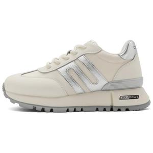 BELLE Износостойкие и легкие женские низкие кэжуал кроссовки Haze Beige Red, цвет Haze Beige Red