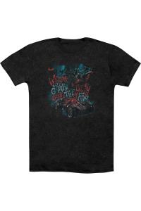 Футболка / футболка для взрослых Batman Arkham Knight City Of Fear Heather Gildan, черный