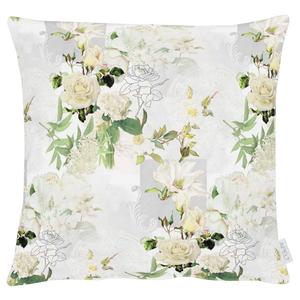 Декоративная подушка Apelt 6721, смешанная ткань - белый - 48 х 48 см