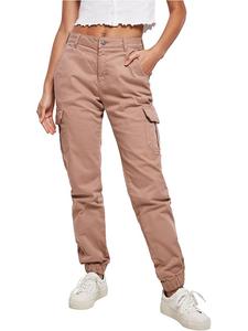 Urban Classics Брюки-карго розового цвета