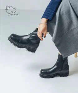 Легкие, подходят как для солнечных, так и для дождливых дней: короткие ботинки с эластичной подошвой 4 см Evol, цвет Bl