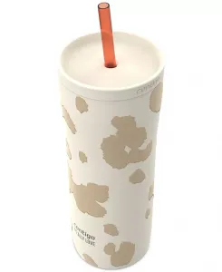 Стакан X ally love streeterville 2.0 из нержавеющей стали с трубочкой, 24 унции Contigo, oatmilk