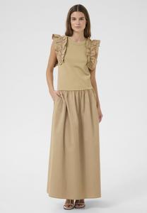 Платье макси ODA Karen by Simonsen, песочный