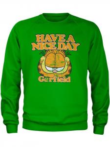 Зеленый свитер Garfield