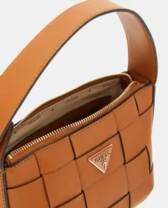 Маленькая сумка через плечо на молнии Guess, оранжевый