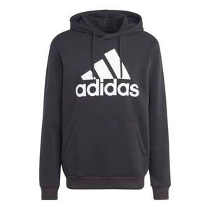 Толстовка adidas Essentials Fleece Big Logo Hoodie 'Black', черный
