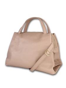 Кожаная сумка через плечо Toscanto розовая, примерно 35 см Toscanto