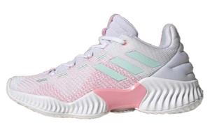 Кроссовки adidas Pro Bounce 2018 Low Grey Pink, розовый