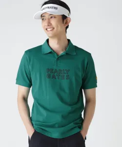 Поло с коротким рукавом из пике PG Pearly Gates, цвет Viridian 3
