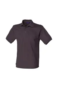 Рубашка поло из плотного поликоттона Henbury, серый