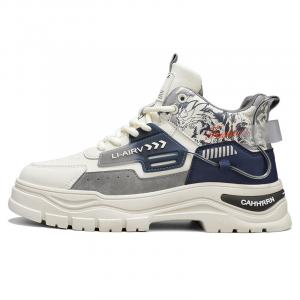 CAHHRRN Мужские рабочие ботинки мид-топ бежево-хаки с флисовой подкладкой, цвет Beige Khaki[Fleece-Lined]