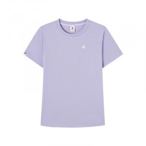 Обычная футболка женская Le Coq Sportif, фиолетовый