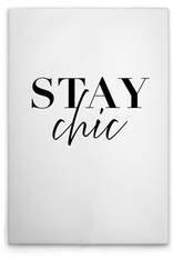 Картина на холсте A.S. Création Stay Chic цвет weissschwarz