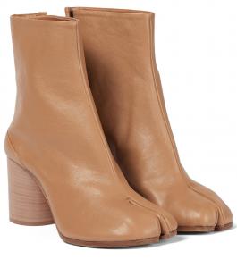 Кожаные ботинки таби до щиколотки Maison Margiela