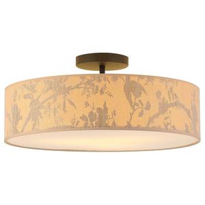 Потолочный светильник searchlight Isla, сталь - коричневая - 3-пламенная