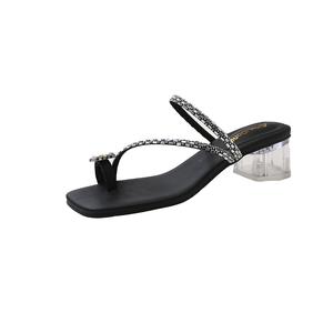 Alxnan Женские слайдеры черные, цвет Black