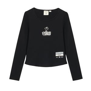 Футболка SNOOPY Regular женская Palladium, черный