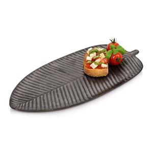 Сервировочная тарелка Sänger, 39,3x11,95x22,25 см, темно-серый