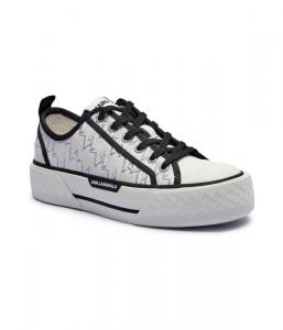 Кожаные кроссовки kampus max iii Karl Lagerfeld, белый