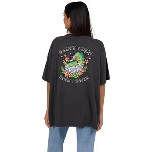 Женская футболка-накидка Hopper Salty Crew, Charcoal