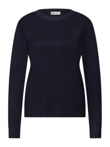 STREET ONE Свитер в темно-синем цвете
