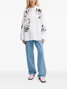 Декорированная рубашка MUNTHE, белый