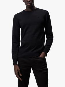 Джемпер с круглым вырезом Lyle из мериносовой шерсти J.Lindeberg, черный