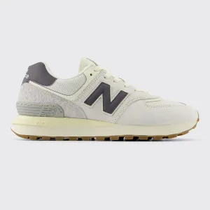 Женские повседневные кроссовки New Balance 574, серый/темно-синий