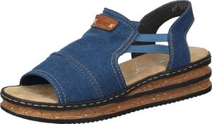 Сандалии rieker Komfort, цвет denim/cayenne