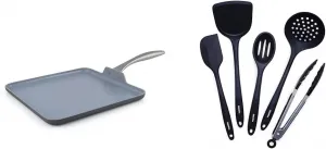 Сковорода GreenPan с набором кухонных утварей, 28 см