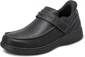 Мужские ортопедические повседневные слипоны Orthofeet Xavier без застежек, черный