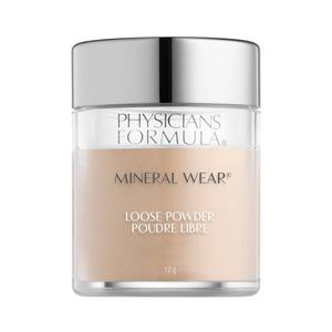 Пудра для лица mineral wear loose powder Physicians Formula, translucent light, вес 12 гр.