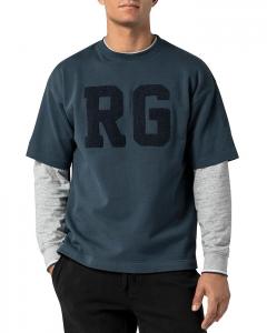 Флисовая футболка Grahams Beach Relaxed Rodd & Gunn, синий