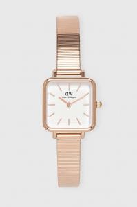 Квадро Студийные часы Daniel Wellington, розовый
