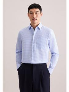 Seidensticker Деловая рубашка Comfort светло-голубого цвета