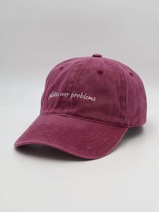 Бейсболка grippyglow pilates over problems, Berry