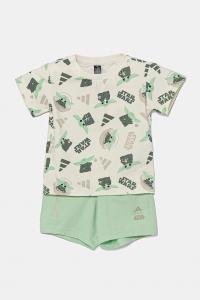 Детский комплект x Star Wars Adidas, зеленый