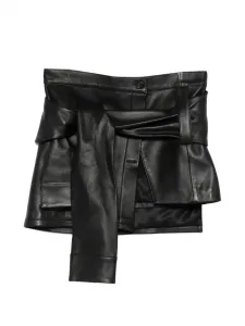 Мини юбка Alya Manokhi, черный