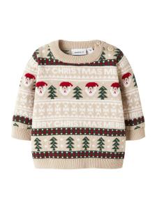 NAME IT Свитер 'NBNRastokka' в сером цвете