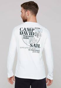 Футболка с длинным рукавом Camp David, белый