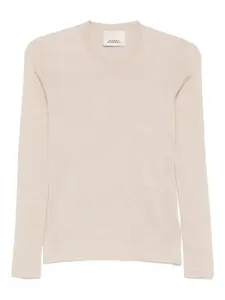 Свитер с круглым вырезом Isabel Marant, нейтральный