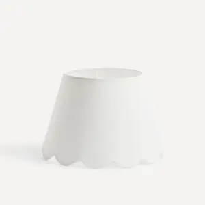 Абажур с цветами Низа El Corte Inglés, белый