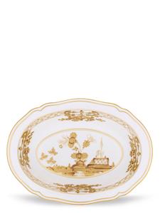 Глубокое сервировочное блюдо 'Oriente Italiano' ⌀34,8 см GINORI 1735, золотой