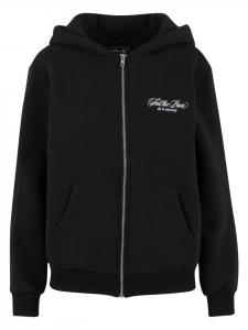 Толстовка с капюшоном на молнии Mister Tee черного цвета Mister Tee