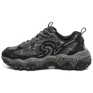 ANTA Повседневные кроссовки Cookie для мужчин, низкие, Castle Gray/Basic Black/Men's Gray